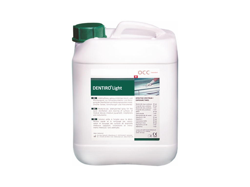 OCC CLEAN DENTIRO LIGHT Yüzey Dezenfektanı (5 Lt.)