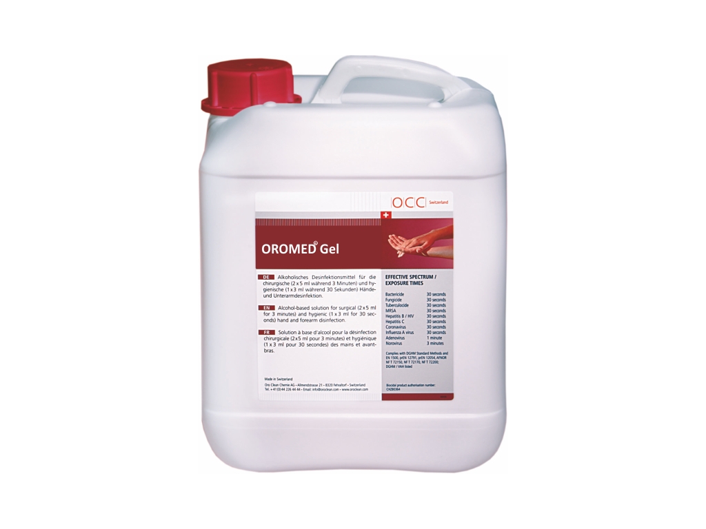 OCC CLEAN OROMED GEL El Dezenfektanı (5 Lt.)