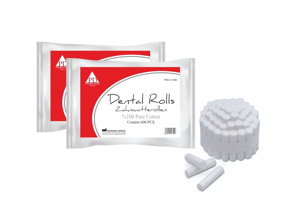 PRESIDENT DENTAL DENTAL ROLLS Rulo Pamuk