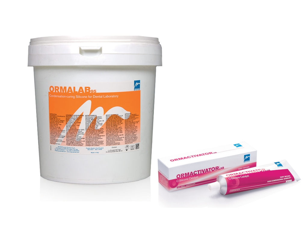 MAJOR DENTAL ORMALAB 95 Laboratuvar C Silikon (5 kg. + 2x katalizör)