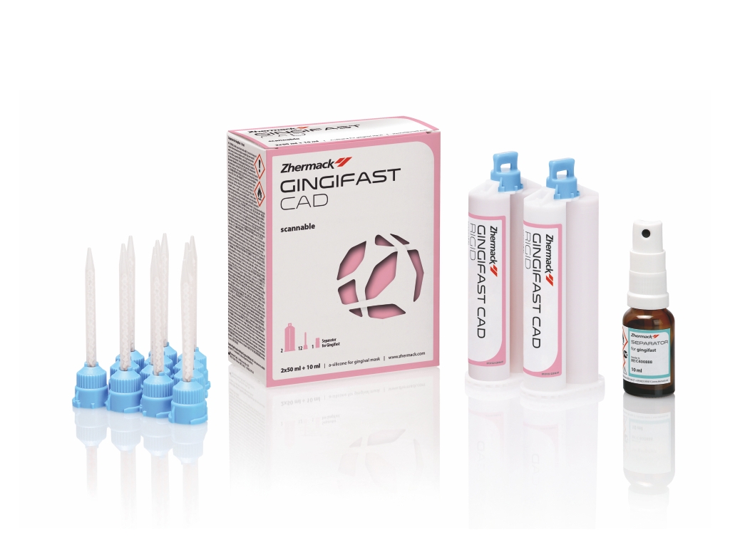 ZHERMACK GINGIFAST CAD RIGID Cad Cam İçin Diş Eti Maskesi - Sert