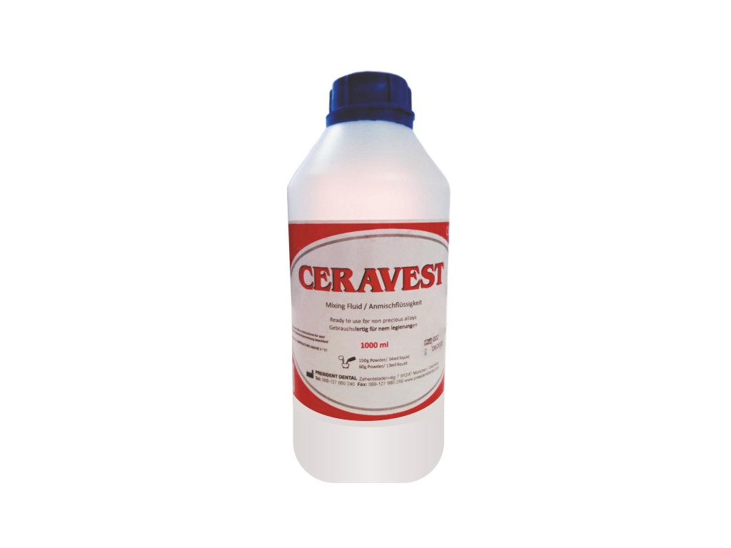 PRESIDENT DENTAL CERAVEST Kron-Köprü Revatmanı Likit
