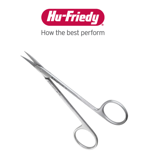 Hu-Friedy Cortellini Eğimli 12cm, Tek Tarafı Dişli Bıçak