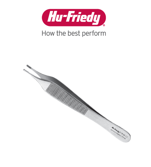 Hu-Friedy Adson Brown Açılı #43, 7x7, 12 Cm